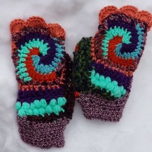 Crochet Fingerless Gloves Artisan Made